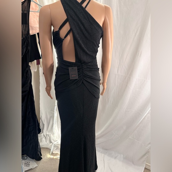 New NWT REVOLVE Doris Gown in Black
Michael Costello sparkle cutout maxi dress - Picture 7 of 9
